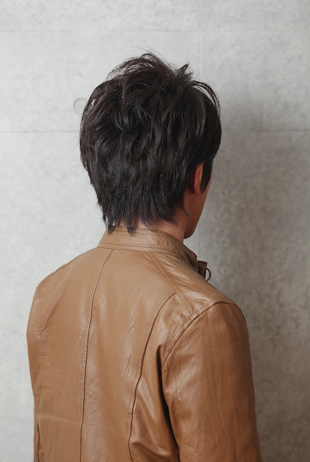 メンズクールショートヘアスタイル（バック）