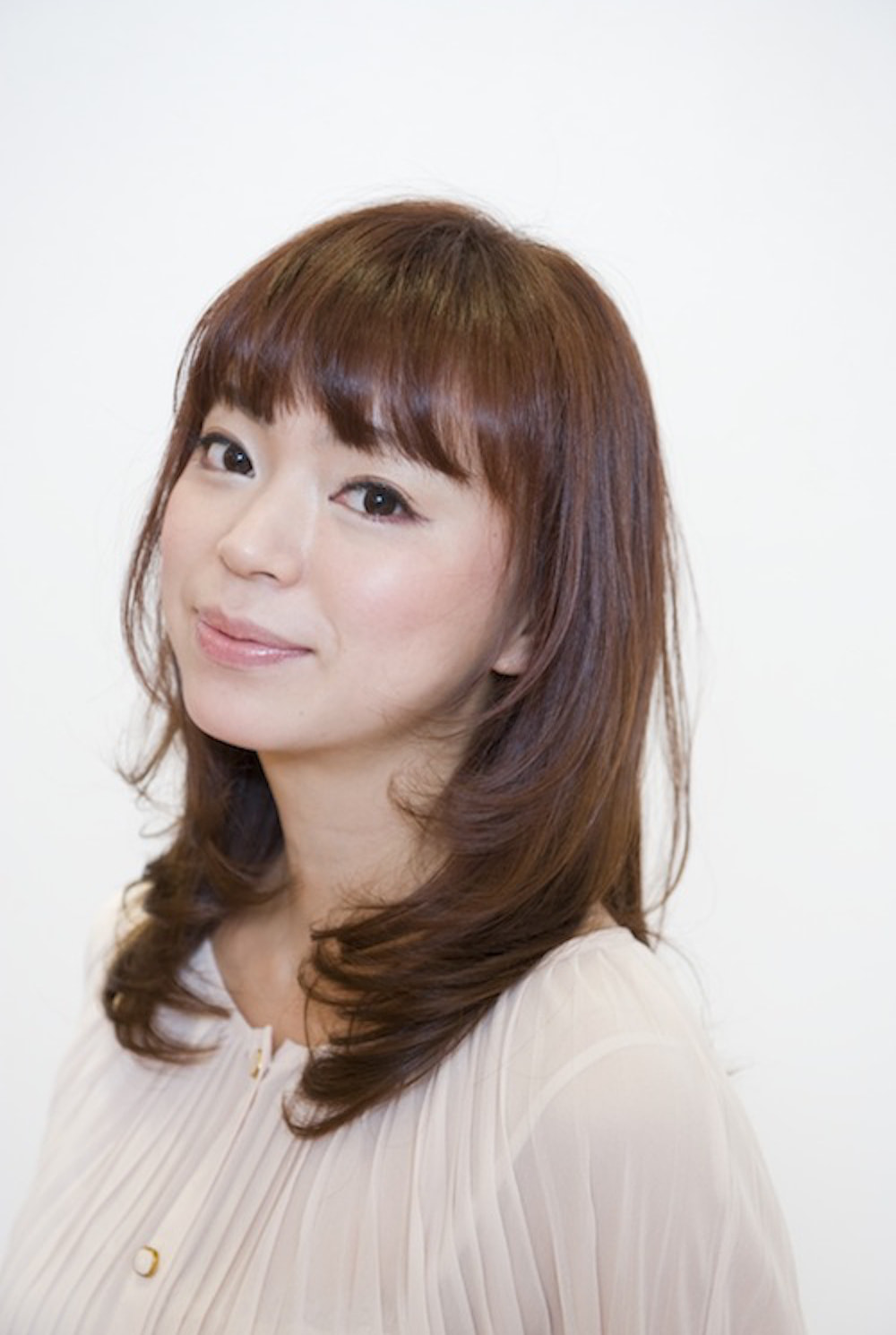 さらツヤ美人ヘアスタイル（正面）