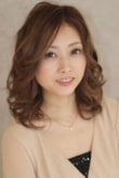 大人の色香ヘアスタイル（正面）