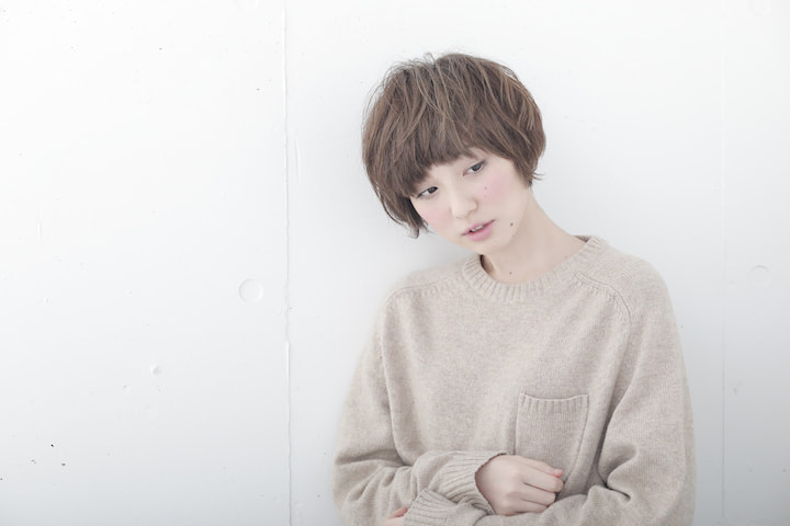 マッシュショートヘアースタイル